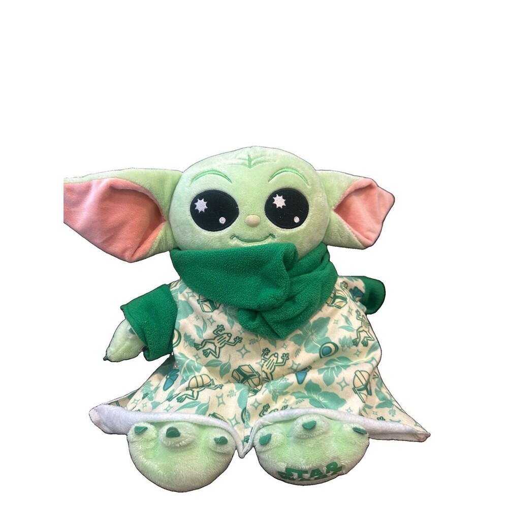 Build A Bear Summer Grogu The Child  Summer Clothes Star Wars Baby Yoda Plush